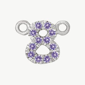 White Gold, Lilac Sapphire Number - Image 21